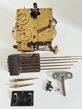 Deutsches Westminster Glockenspielwerk aus Manteluhr mit Unruh Ersatzteile