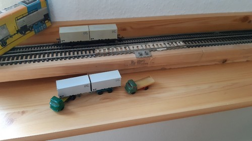 Containerwagon modellbahn - containerwagon, tt