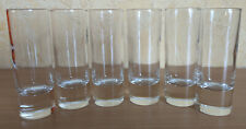 6 Shot Gläser Vodka Schnaps Likör 10,5 cm x 3,9 cm Stamper Tequila Ouzo