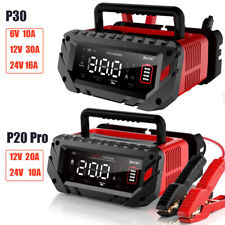 15A/20A/30A Auto Intelligentes Batterieladegerät 12V/24V KFZ PKW AGM Reparatur