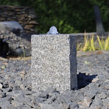 CLGarden Quellsteinbrunnen GS20 Springbrunnen Garten LED Beleuchtung Komplettset