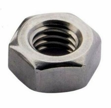 Sechskant Muttern DIN 934 Edelstahl  A2 V2A Mutter  M3 M4 M5 M6 M8 M10 M12