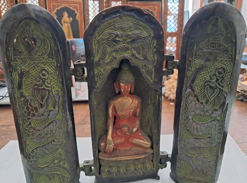 Rarität buddha triptychon - rarität:,