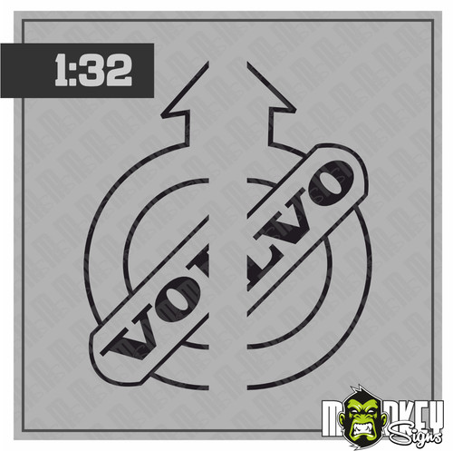 Volvo schriftzug logo - /, 1:32