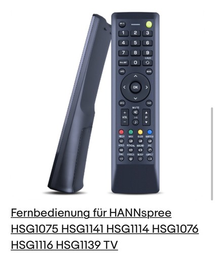 Fernbedienung für hannspree - fernbedienung,