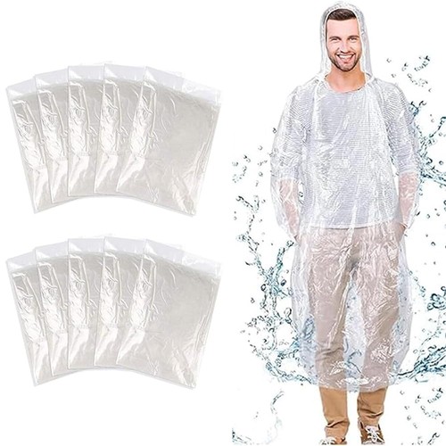 Regenponcho einweg transparent - einweg,