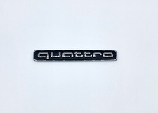 Original Audi quattro Schriftzug Audi quattro Emblem 4G0853737 2ZZ