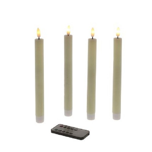 Led stabkerze 4er set - 4er,