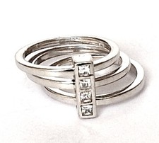 Seltener Ring 925er Silber