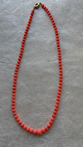 Collier halskette aus korallen - collier,