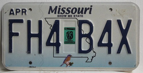 Missouri nummernschild usa - nummernschild,