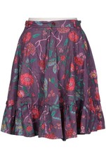 Oilily Rock Damen Damenrock Gr. EU 38 (FR 40) Baumwolle Lila #ablrwiy