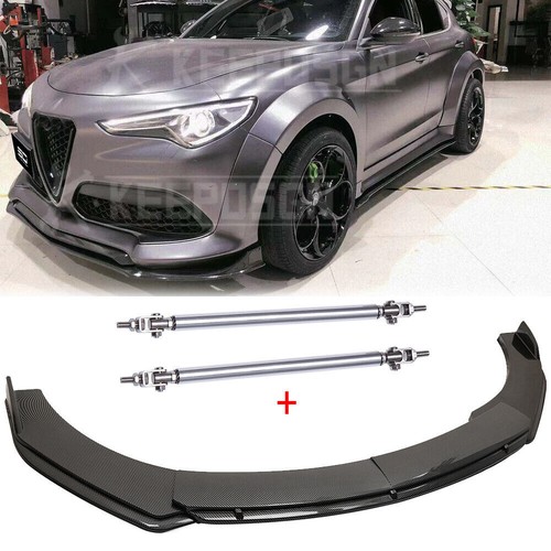 Carbon optik frontspoiler - optik,