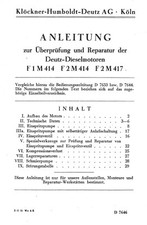 300940 Deutz Dieselmotor