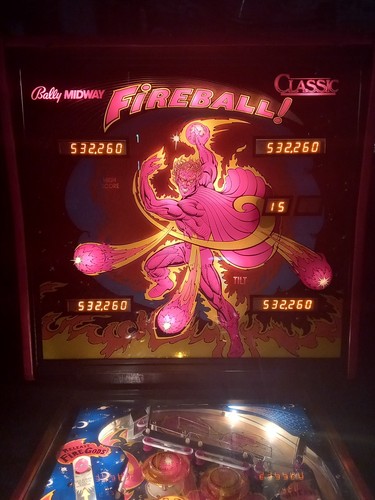 Flipper fireball classic bally - fireball,