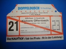83/84 Ticket 1. FC Köln OFC