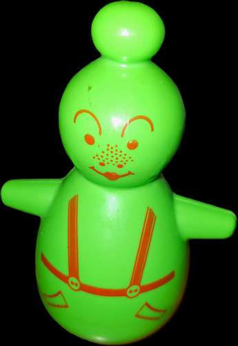 Vintage barbapapa wackelfigur - vintage,