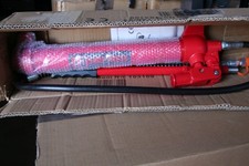 B- Ware Hydraulik Handpumpe mit Pumpstange 10 to. für Richtsatz Spreitzer Druck