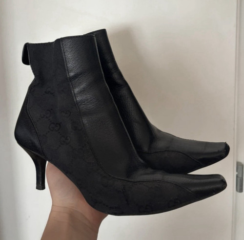 Gucci stiefeletten schwarz - gucci,