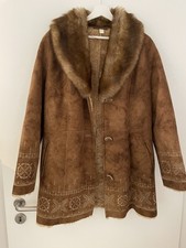  Felljacke/Mantel kurz, mit