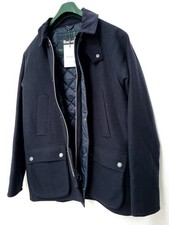 NEU,BARBOUR "BEDALE WOOL JACKET", SIZE M, Dunkelblau, BARBOUR JACKE, Wolljacke