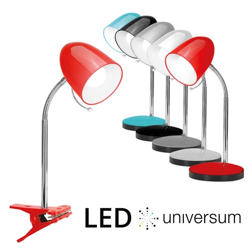 Schreib tisch lese - lampe, klemm