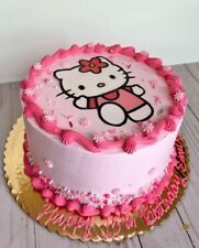 Hello Kitty Essbar Fabel Mädchen Katzen Tortenaufleger Torte Geburstag + TEXT