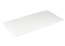 44 Matten Absorber aus Schaumstoff 120cm x 50cm x 1cm, weiss; 26,4qm