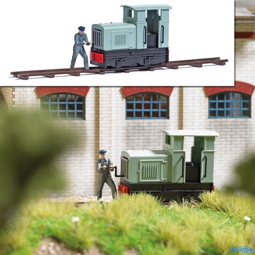 Busch action set feldbahnlok - action,