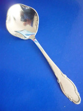 Vorleger Löffel Silber 830er Friesenborg Jugendstil Dänemark 17,5cm Hammerschlag