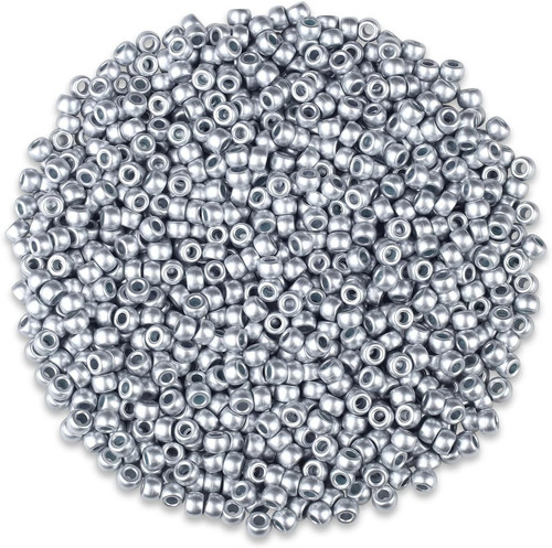 1000 stück silber pony - pony, perlen