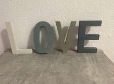 LOVE Deko Buchstaben 