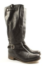 ZA-PATITES Weitschaftstiefel Damen Stiefel Gr. DE 37 schwarz Casual-Look