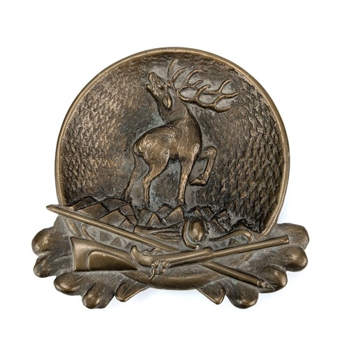Dekorative bronze schale - bronze, /