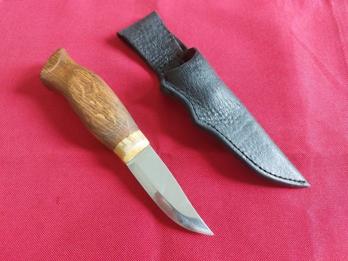 Altes nordisches jagdmesser - altes,