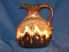 Dümler & Breiden Fat Lava Keramik Kanne / Henkel-Vase, Modell-Nr. 96/27