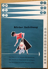 VW Volkswagen Betriebsanleitung Kleine Anleitung VW Käfer, Typ 1, Rechteck, 1959