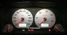 VW Golf 3 Tacho 1,9 TDI MFA silber edition Tankwarnleuchte Blau Rot Weiß Diesel