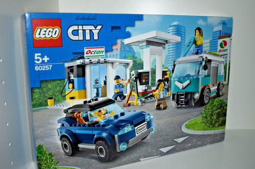 Lego city 60257 - lego, tankstelle