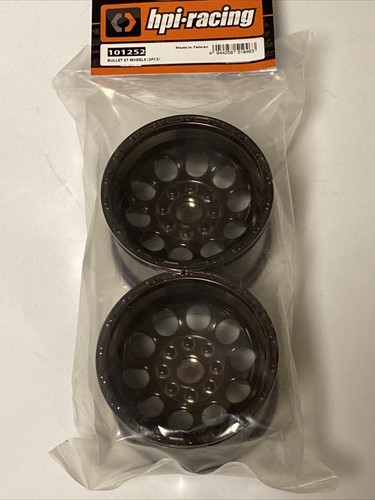 Hpi bullet wheels - bullet, black