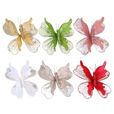 Sparkling Fabric Butterfly