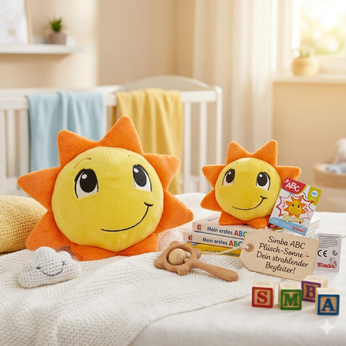 Simba abc plüsch sonne mit - -, sonne,