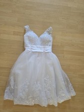 Prinzessinnen ?  Brautkleid NEU  Glitzer Tüll  Spitze Petticoat GR.M/L