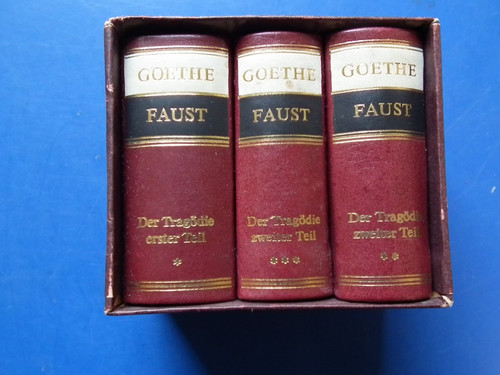 Minibuch goethe faust der - minibuch,
