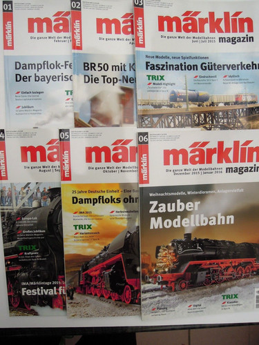 Märklin magazin konvolut 2015 - mÄrklin,