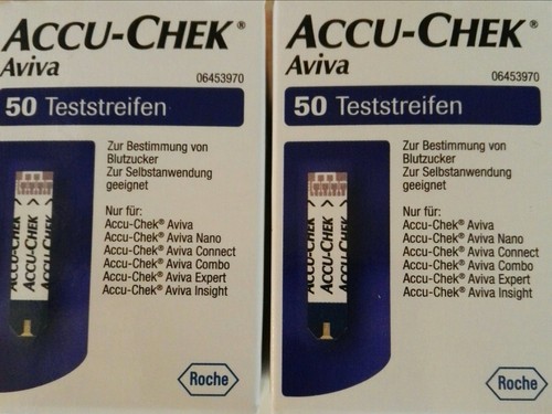 100 accu chek aviva - *****100,