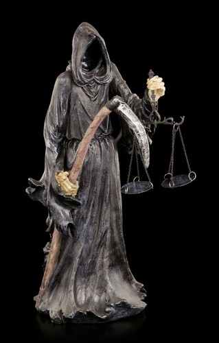 Reaper figur mit sense und - reaper,