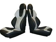 2 Recaro Style Klimapaket Leder Alcantara neu bezogen 
