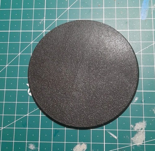 90mm base rund für - 1x,