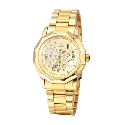 Herrenuhr leuchtende skelett - herrenuhr,